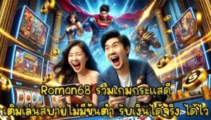 Roman68 รวมเกมกระแสดี เติมเล่นสบายไม่มีขั้นต่ำ รับเงินได้จริง ได้ไว-3